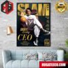 South Carolina Coach And Three-Time National Champion Dawn Staley Covers SLAM 250 Home Decor Poster Canvas