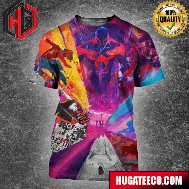 Spider-Man Across The Spider-Verse By Shimhaq All Over Print Shirt
