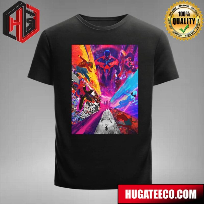 Spider-Man Across The Spider-Verse By Shimhaq T-Shirt