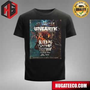 Storm Fest Unearth The Oncoming Storm 20th Anniversary Show In Boston On June 15th 2024 T-Shirt