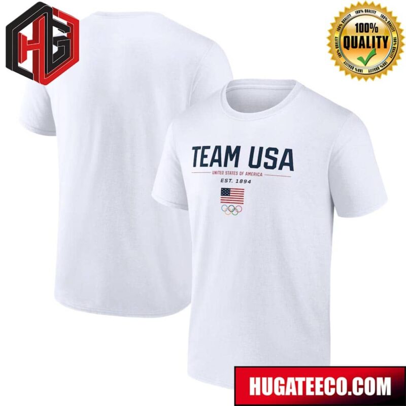Team USA Olympics Fanatics Gold Medal United States Of America EST 1894 T-Shirt