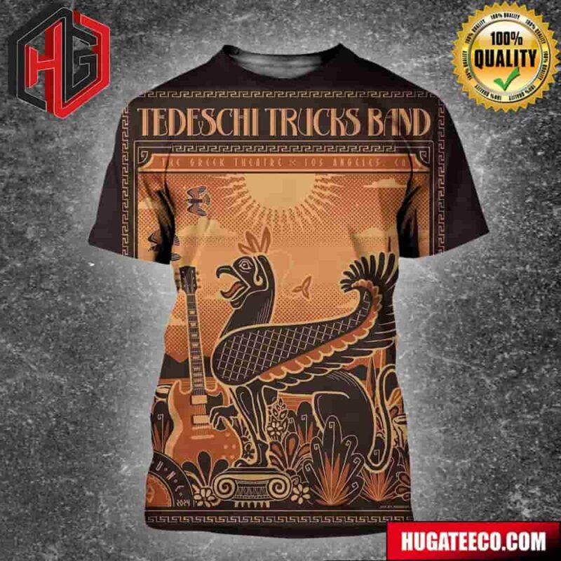Tedeschi Trucks Band Performance June 9 2024 Ath The Greek Theatre In La Limited Edition All Over Print Shirt