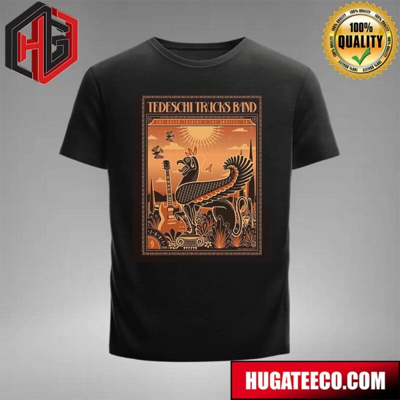 Tedeschi Trucks Band Performance June 9 2024 Ath The Greek Theatre In La Limited Edition T-Shirt