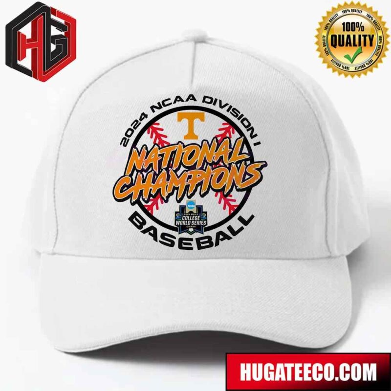 Tenessee Volunteers 2024 NCAA Division I College World Series Omaha Baseball National Champions Classic Hat-Cap