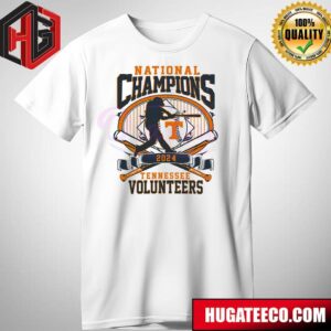 Tenessee Volunteers National Champions 2024 Mens Baseball T-Shirt