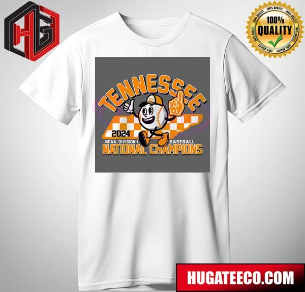 Tennessee National Champions 2024 Baseball Tenessee Volunteers T-Shirt