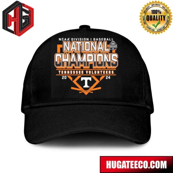 Tennessee Volunteers 2024 NCAA Baseball College World Series Champions Schedule Fanatics Hat-Cap