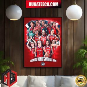 The 2024 USA Women’s National Basketball Team Paris Olympics Home Decor Poster Canvas