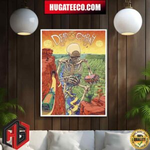 The Dead Heads Get A Helping Hand In Their Journey To Dead And Company Dead Forever Weekend 6 Home Decor Poster Canvas