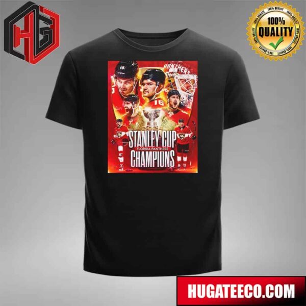 The Florida Panthers Are The 2023-24 NHL Stanley Cup Champions T-Shirt