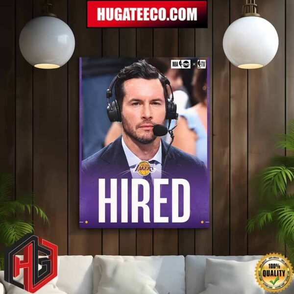 The Next Coach Of The Los Angeles Lakers Is Jj Redick Home Decor Poster Canvas