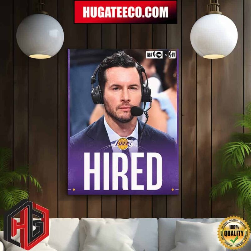 The Next Coach Of The Los Angeles Lakers Is Jj Redick Home Decor Poster Canvas