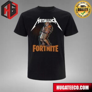 The Official Fortnite Game X Metallica Merch Collaboration In M72 Fire Fan Gifts T-Shirt