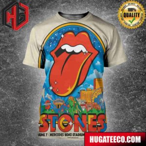 The Rolling Stones Show On June 7 At Mercedes Benz Stadium Atlanta GA All Over Print Shirt
