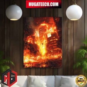 The Shibuya Incident Arc Jujutsu Kaisen Sukuna Fights Fire With Fire Home Decor Poster Canvas