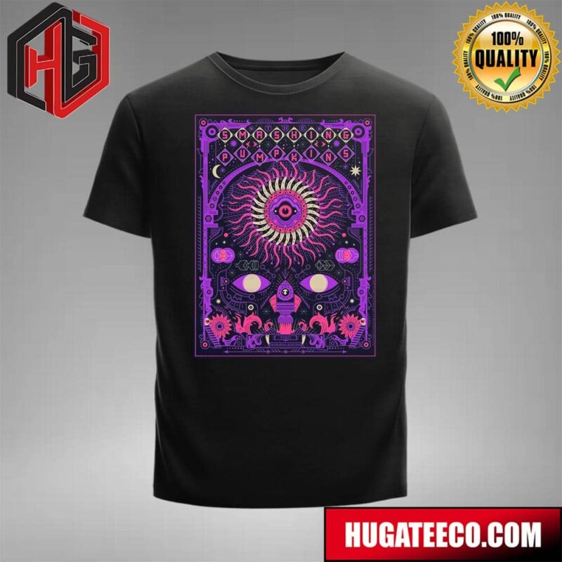 The Smashing Pumpkins Screenprinted Concert Poster Is By Seb Niark Unisex T-Shirt