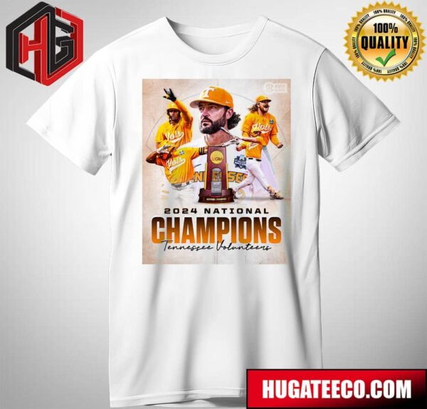 The Tennessee Volunteers Are National Champs For The First Time In Program NCAA History T-Shirt