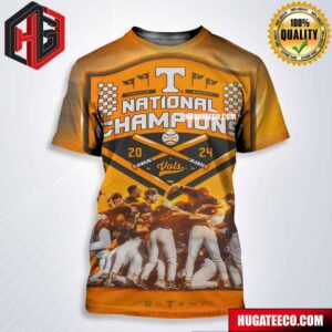 The Tennessee Volunteers Are The National Champions NCAA 2024 All Over Print Shirt