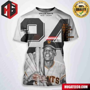 There Will Never Be Another Quite Like Willie Mays Rest In Peace 1931-2024 All Over Print Shirt