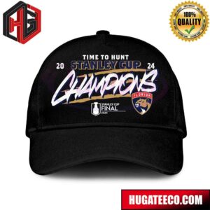 Time To Hunt NHL Stanley Cup Champions 2024 Florida Panthers Classic Cap