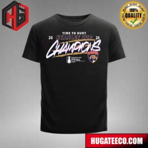 Time To Hunt NHL Stanley Cup Champions 2024 Florida Panthers Unisex T-Shirt