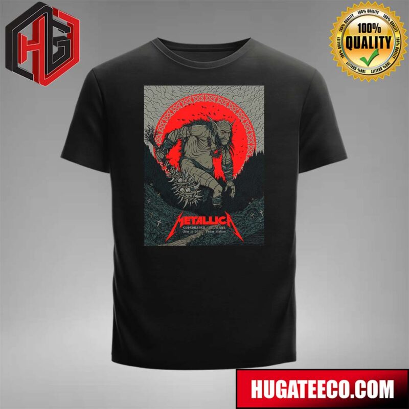 Tonight In M72 Copenhagen Parken Stadium No Repeat Weekend In Denmark June 14 2024 Metallica Killer World Tour Pop-Up Merchandise Store T-Shirt