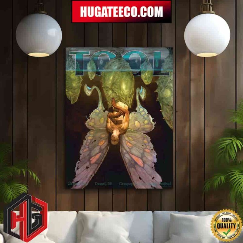 Tool Effing Tool And Graspop Metal Meeting 20 June 2024 Deesl Be Home Decor Poster Canvas