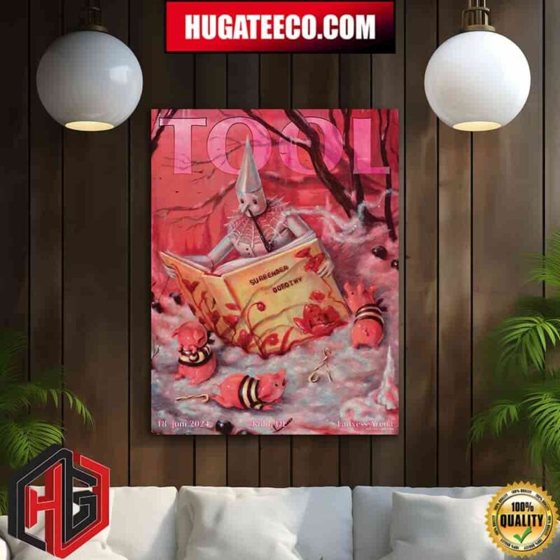 Tool Effing Tool Show At Lanxess Arena With Night Verses On 18 Huni 2024 Koln De Home Decor Poster Canvas