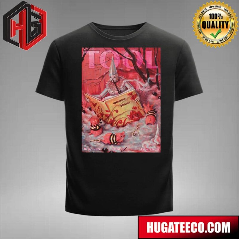 Tool Effing Tool Show At Lanxess Arena With Night Verses On 18 Huni 2024 Koln De T-Shirt