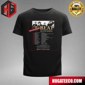 Tool Effing Tool The Beat Tour 2024 Ft Danny Carey X Adrian Belew X Tony Levin X Steve Vai Performing The Music Of 80s King Crimson Schedule List T-Shirt