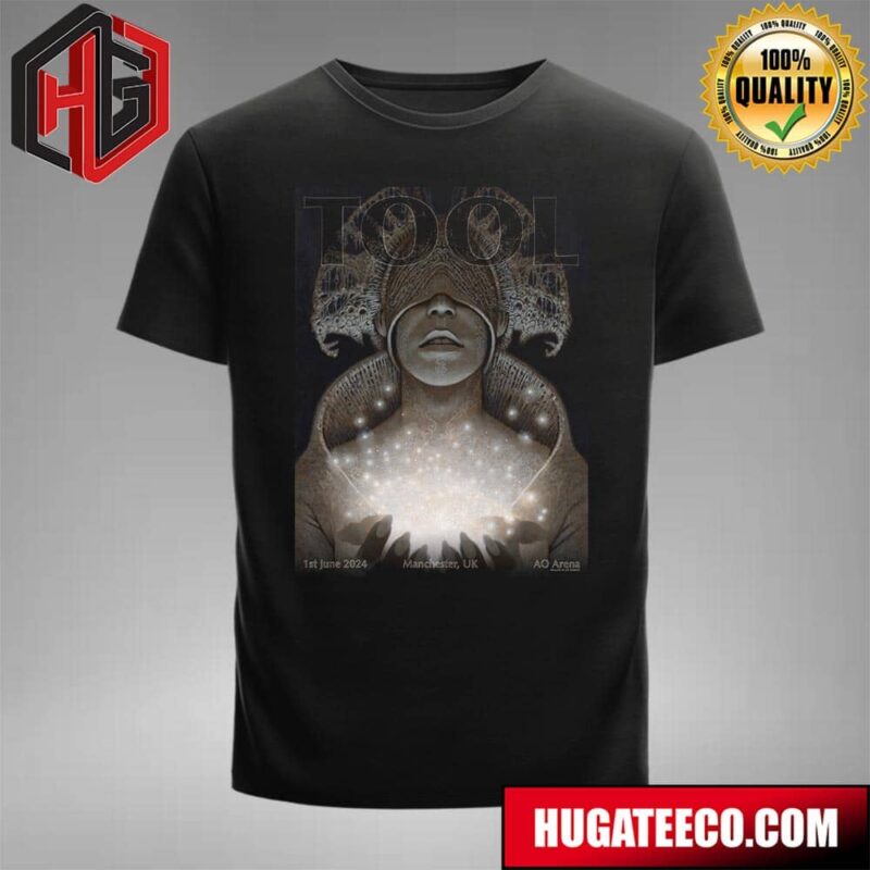Tool Manchester Uk 1st June 2024 At The Ao Arena With Support Night Verses T-Shirt