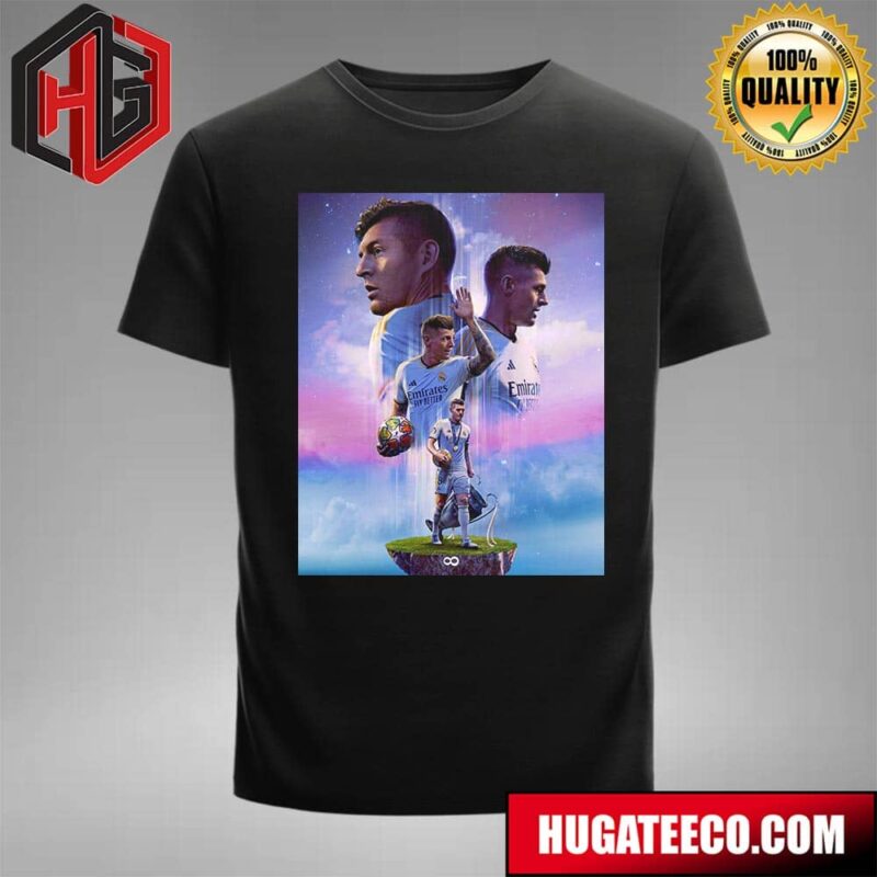 Tribute To The Retirement Of Toni Kroos Real Madrid Thanks For Everything Legendary T-Shirt T-Shirt