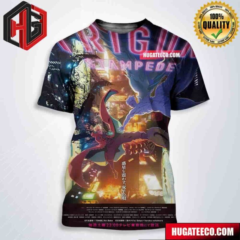 TV Anime Trigun Stampede Sequel By Studio Orange Is Set To Reveal New Information At Anime Expo 2024 All Over Print Shirt