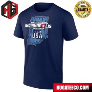 USA Swimming Fanatics 2024 US Olympics Team Trials Indy Pool T-Shirt