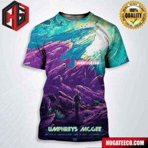Umphrey’s McGee Merch Red Rocks Poster On June 15 2024 In Morison Co All Over Print Shirt
