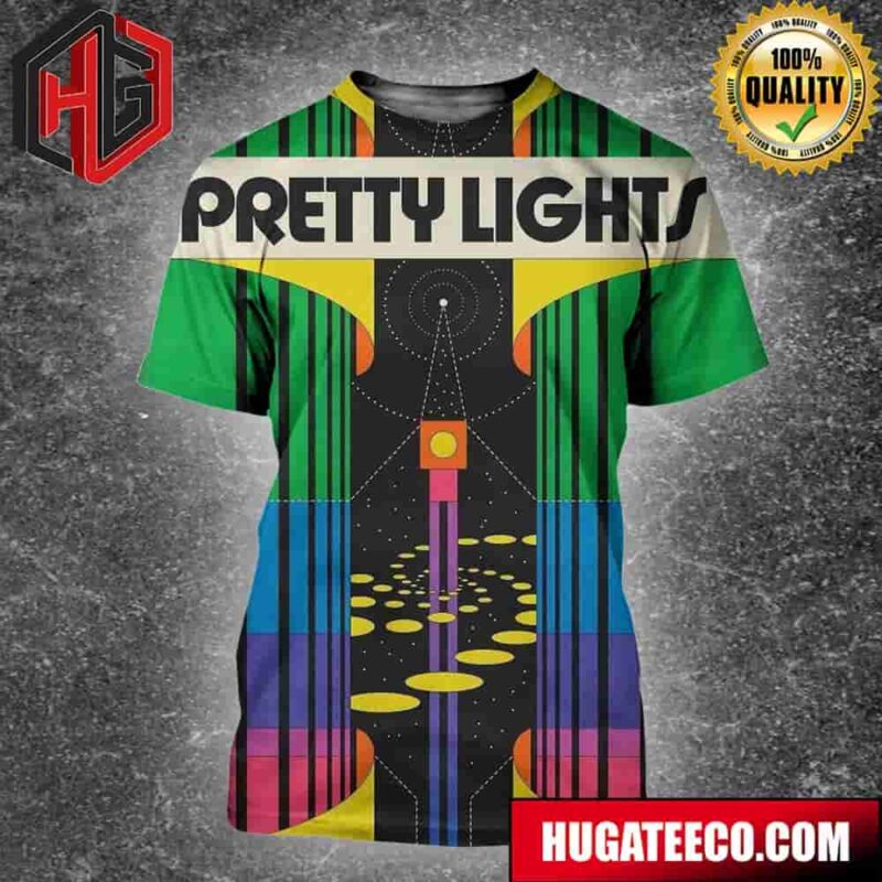 VIP Poster And Merch For Pretty Lights Two Nights May 31 And June 1 2024 At Hampton Coliseum Hampton VA All Over Print Shirt