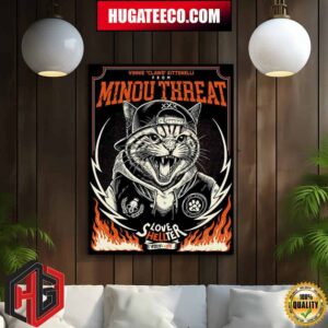 Vinnie Claws Kittenelli From Minou Threat New Resident Of Love Shellter Spa’s Love Shelter At Hellfest Open Air Festival Home Decor Poster Canvas