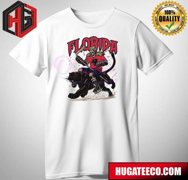 Vintage Skeleton NHL Florida Panthers Hockey Bootleg Unisex T-Shirt