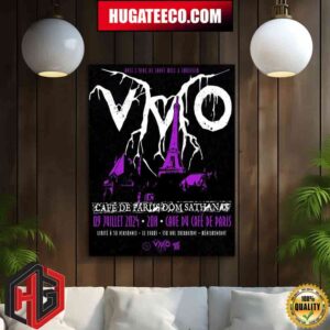 VMO Violent Magic Orchestra On July 9 2024 Cave Du Cafe De Paris France Ume Cave 50 Billets La Cohue Vmo Secret Show Home Decor Poster Canvas