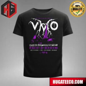 VMO Violent Magic Orchestra On July 9 2024 Cave Du Cafe De Paris France Ume Cave 50 Billets La Cohue Vmo Secret Show T-Shirt