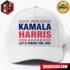 Joe Biden Kamala Harris Lets Finish The Job 2024 Hat Cap