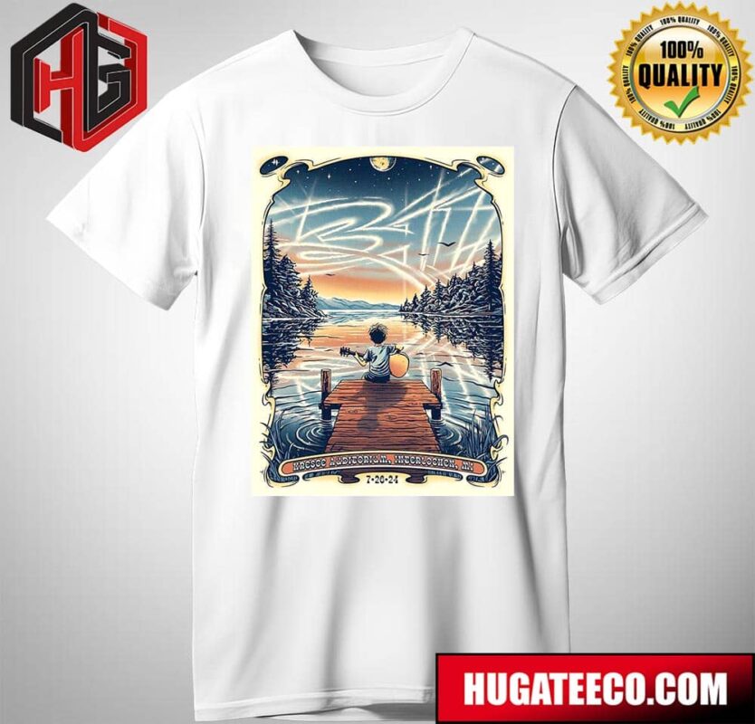 311 Three Eleven Band Merch Poster Kress Auditorium Interlochen Mi On 7 26 2024 T-Shirt