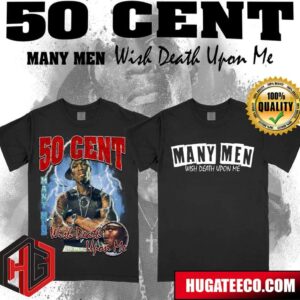 50 Cent Many Men With Death Upon Me Two Sides Merch T-Shirt