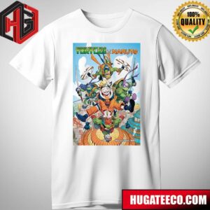 A Teenage Mutant Ninja Turtles X Naruto Comic Will Release In October Cover Art By Jorge Jimenez T-Shirt