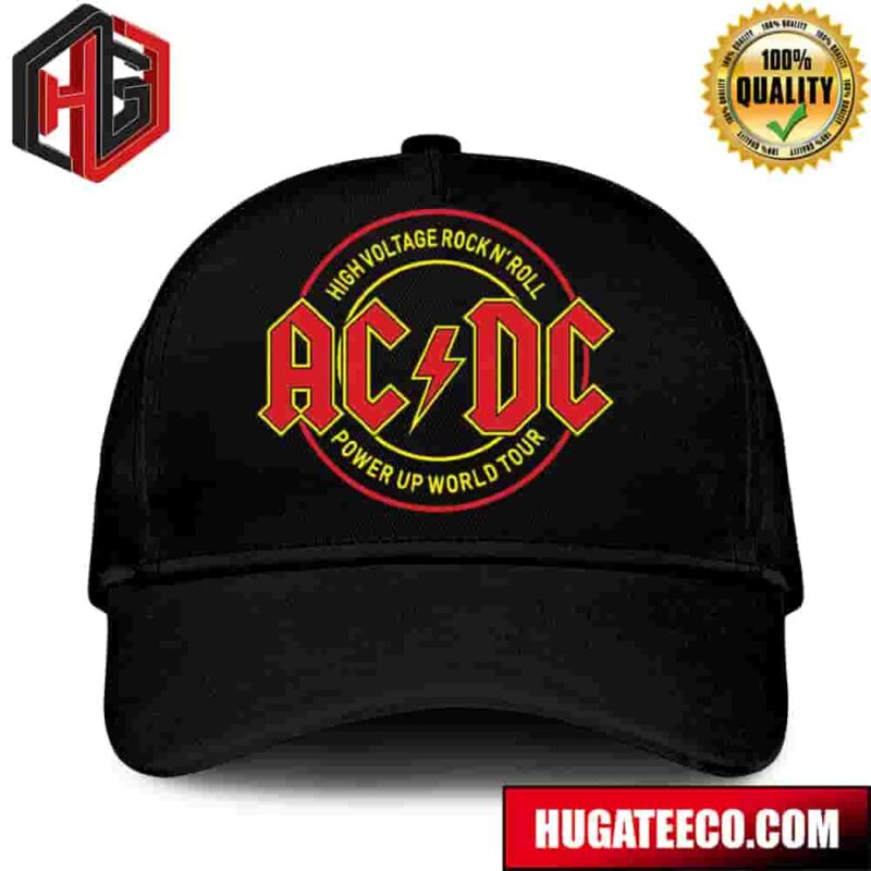 ACDC 2024 Tour High Voltage Rock N Roll Power Up World Tour Classic Cap