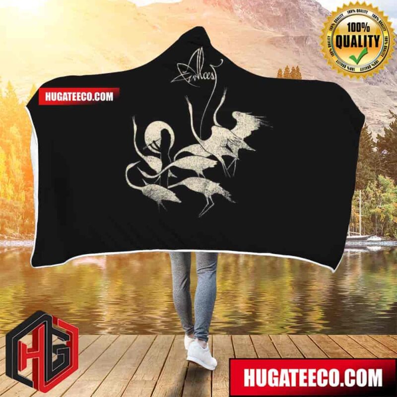 Alcest X Fortifem Collection Merchandise For Fan Hooded Blanket