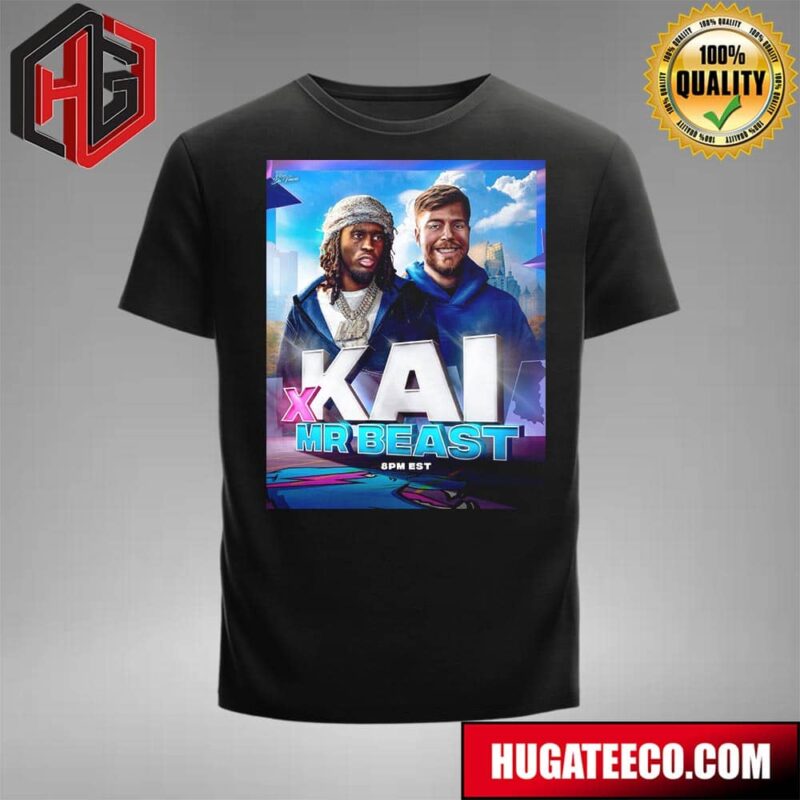 Amp Kai X Mr Beast Stream Tonight July 3rd  At 8pm Est Be There War Starts T-Shirt