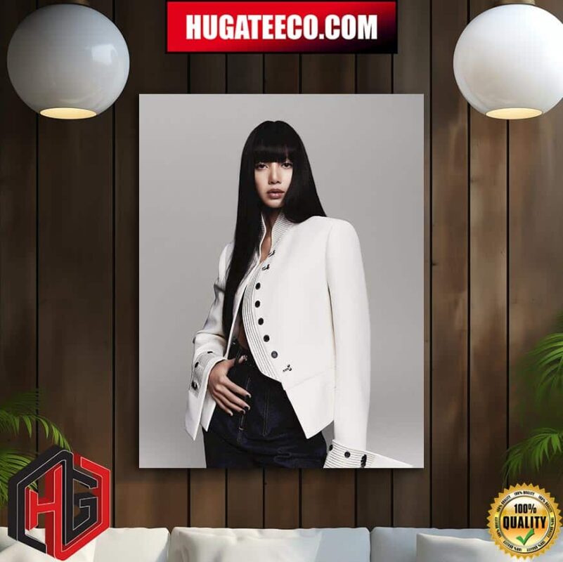 Blackpink’s Lisa Looks Flawless As New Brand Ambassador For Louis Vuitton Home Decor Poster Canvas