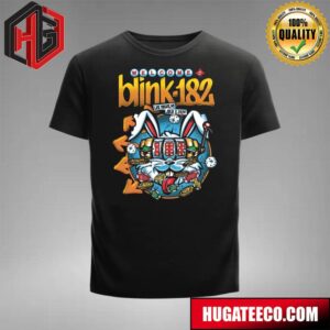 Blink-182 Show At T-Mobile Arena In Las Vegas Nevada One More Time Tour Event Poster On July 3 2024 Merchandise T-Shirt