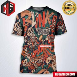 Blink-182 Show In Hartford Ct At The Xfinity Theater On July 24 2024 All Over Print Shirt